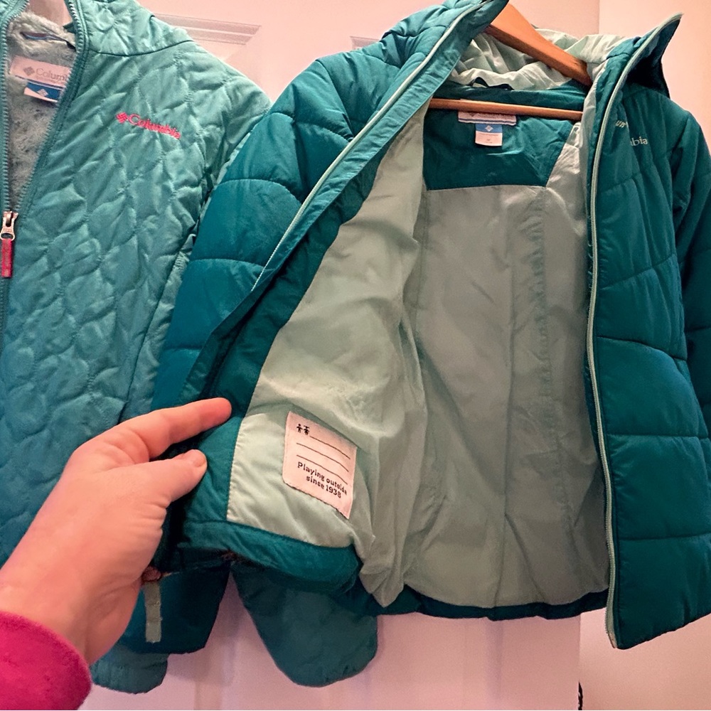 2 Landsend girls jackets in great condition - SOLD - Picture 2 of 5